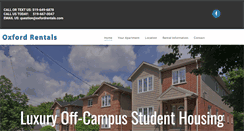Desktop Screenshot of oxfordrentals.ca