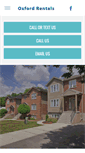 Mobile Screenshot of oxfordrentals.ca